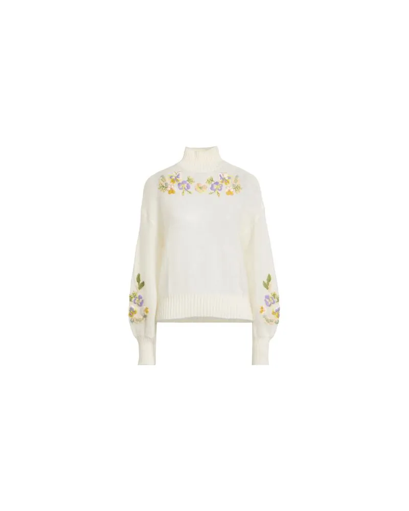 Twin-Set STRICKWAREN - Rollkragenpulloverauf YOOX.COM Elfenbein