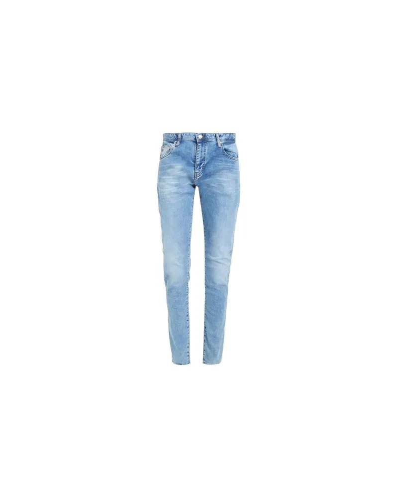 Armani Exchange HOSEN & RÖCKE - Jeanshosenauf YOOX.COM Blau