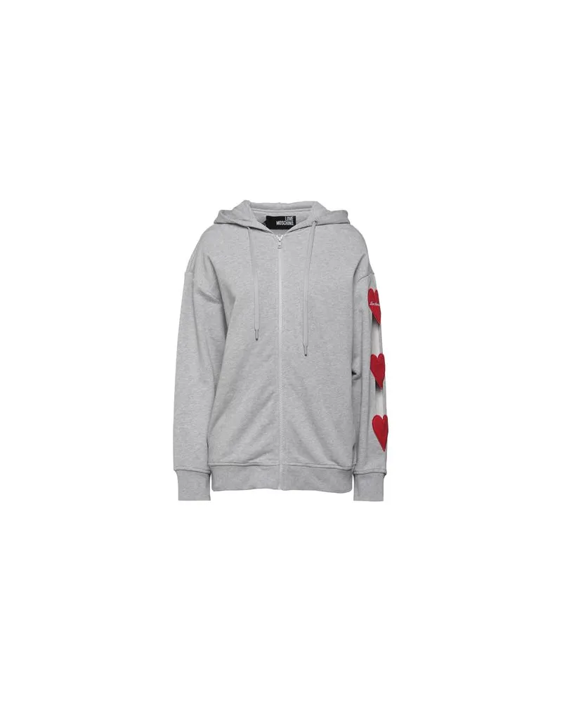 Moschino TOPS - Sweatshirtsauf YOOX.COM Grau
