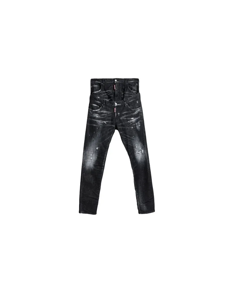 Dsquared2 HOSEN & RÖCKE - Jeanshosenauf YOOX.COM Schwarz