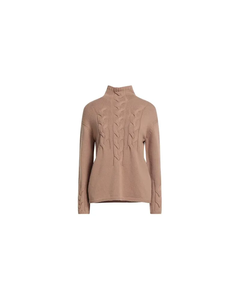 Max Mara STRICKWAREN - Rollkragenpulloverauf YOOX.COM Kamel