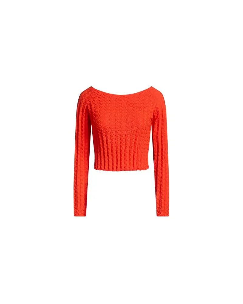 Semicouture STRICKWAREN - Pulloverauf YOOX.COM Orange