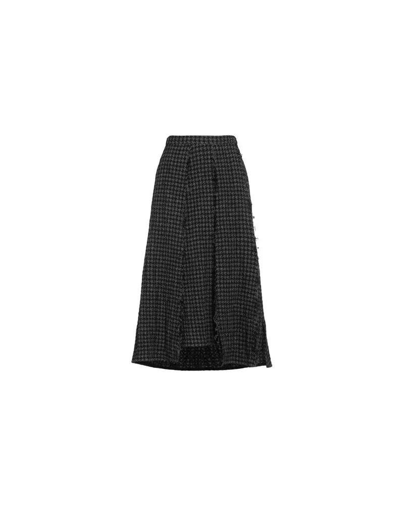Yohji Yamamoto COLLECTION   - HOSEN & RÖCKE - Midi-Röckeauf YOOX.COM Grau