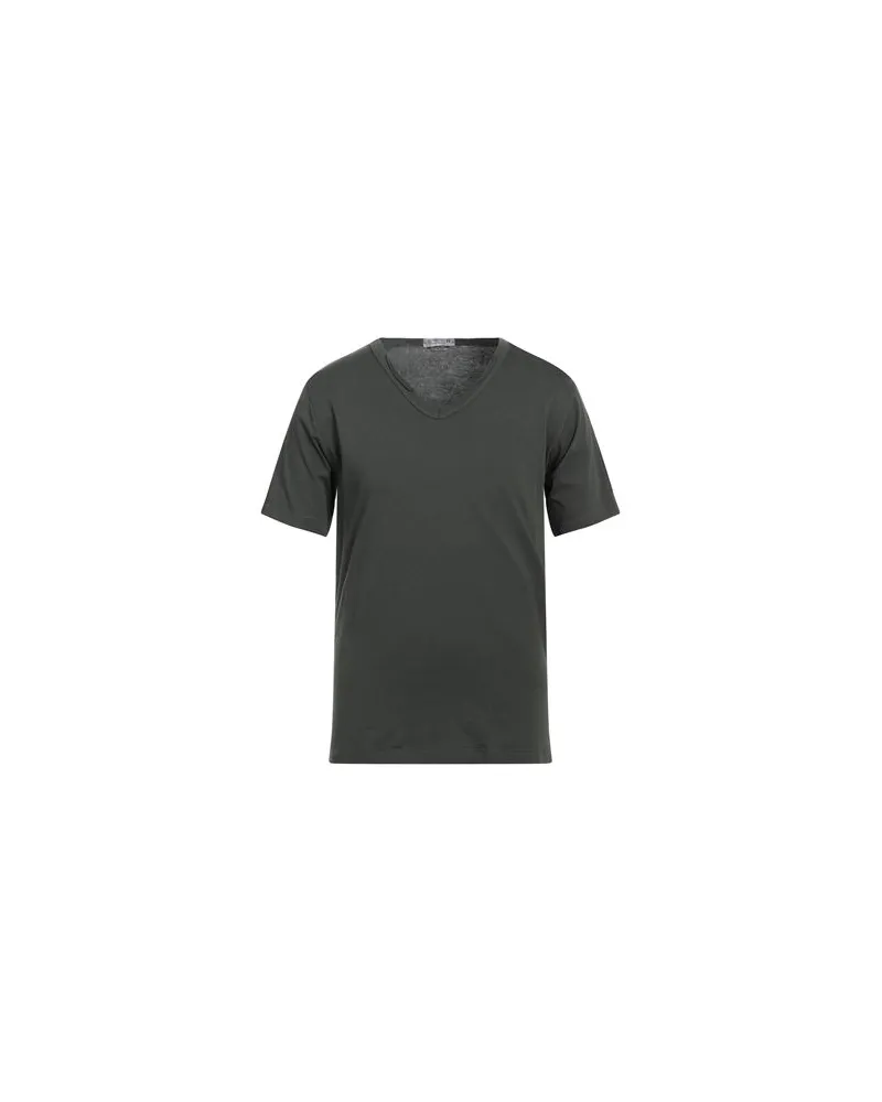 Daniele Alessandrini TOPS - T-shirtsauf YOOX.COM Dunkelgrün