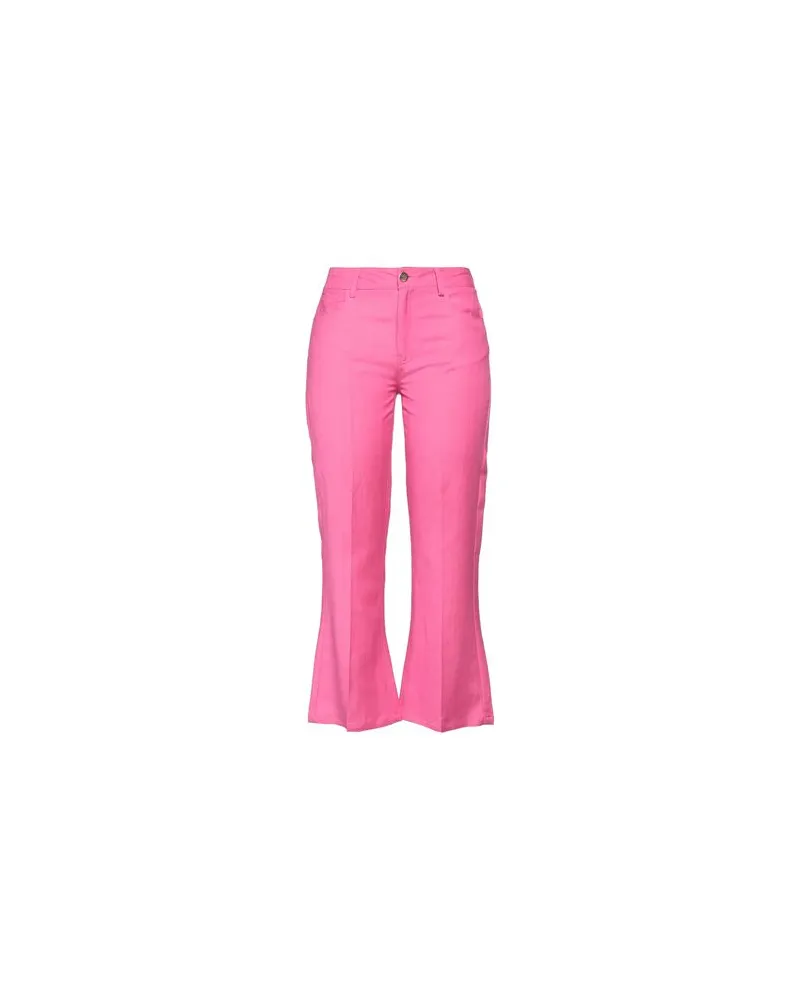 VIRNA DRÒ HOSEN & RÖCKE - Hosenauf YOOX.COM Fuchsia