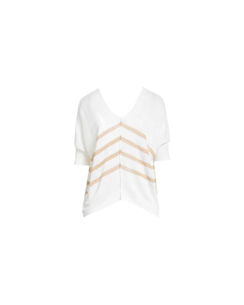 B.yu STRICKWAREN - Pulloverauf YOOX.COM Weiß