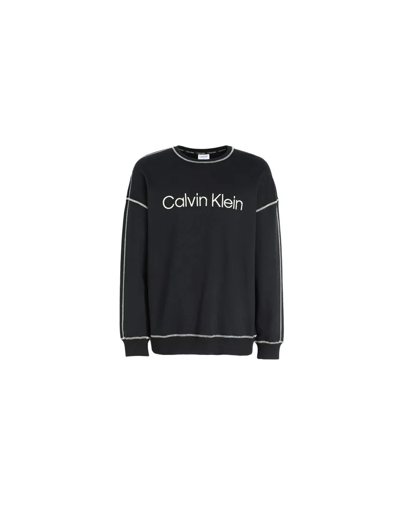 Calvin Klein TOPS - Sweatshirtsauf YOOX.COM Schwarz