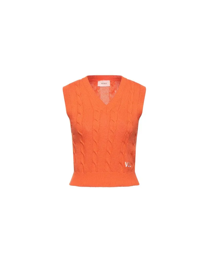 VICOLO STRICKWAREN - Pulloverauf YOOX.COM Orange