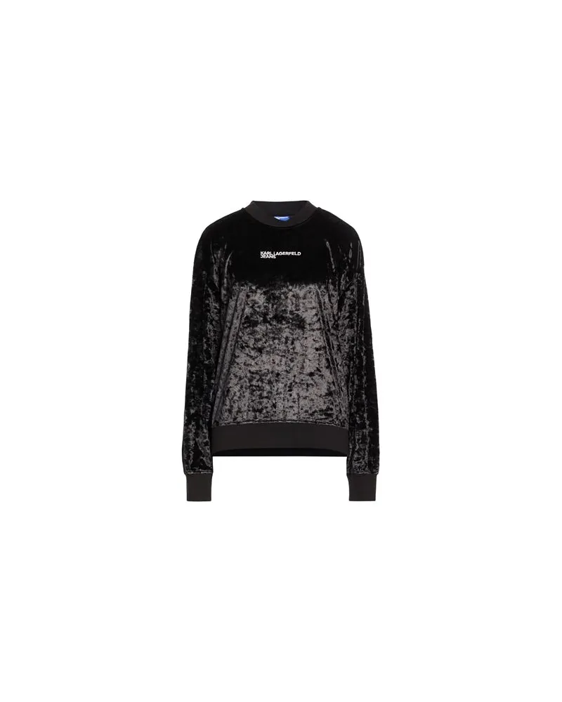 Karl Lagerfeld TOPS - Sweatshirtsauf YOOX.COM Schwarz
