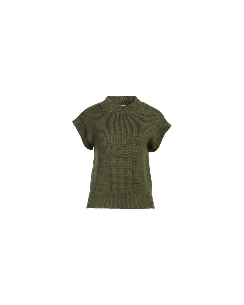 Compagnia Italiana STRICKWAREN - Rollkragenpulloverauf YOOX.COM Militärgrün