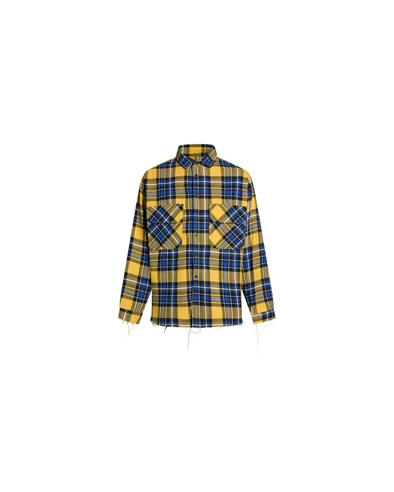 PLAN C TOPS - Hemdenauf YOOX.COM Gelb