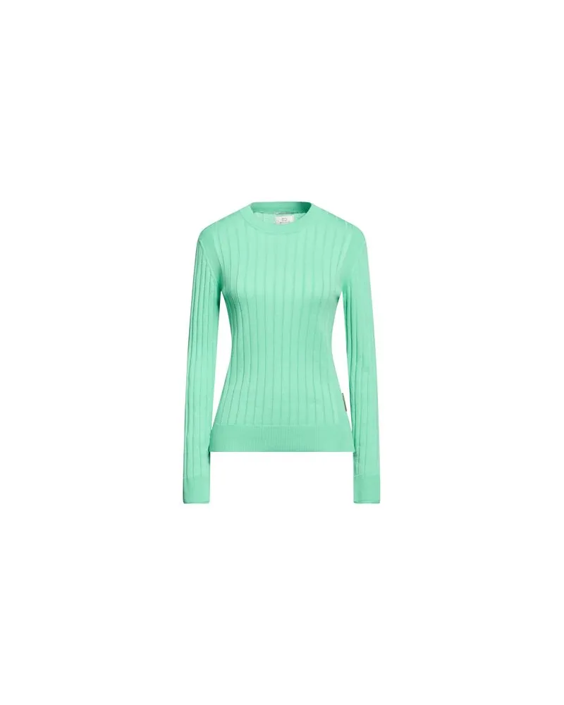 Woolrich COTTON RIBBED CREWNECK   - STRICKWAREN - Pulloverauf YOOX.COM Säuregrün