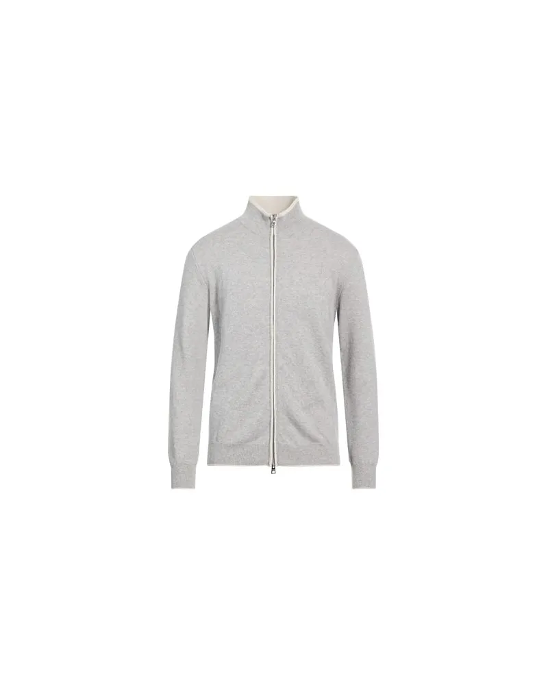 Luigi Borrelli STRICKWAREN - Strickjackenauf YOOX.COM Grau