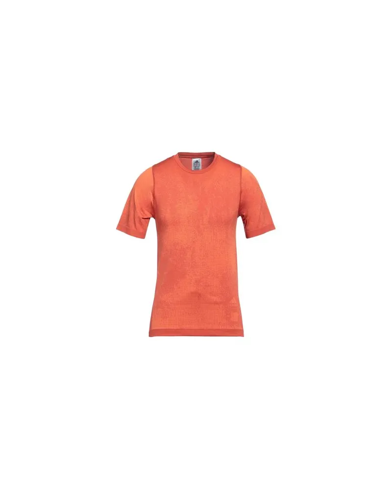 adidas TOPS - T-shirtsauf YOOX.COM Rostrot