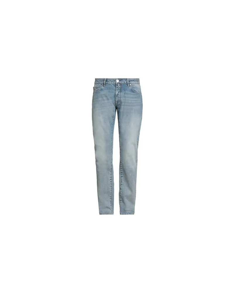 MOORER HOSEN & RÖCKE - Jeanshosenauf YOOX.COM Blau