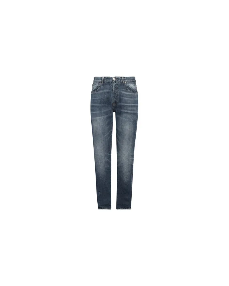 PMDS PREMIUM MOOD DENIM SUPERIOR HOSEN & RÖCKE - Jeanshosenauf YOOX.COM Blau