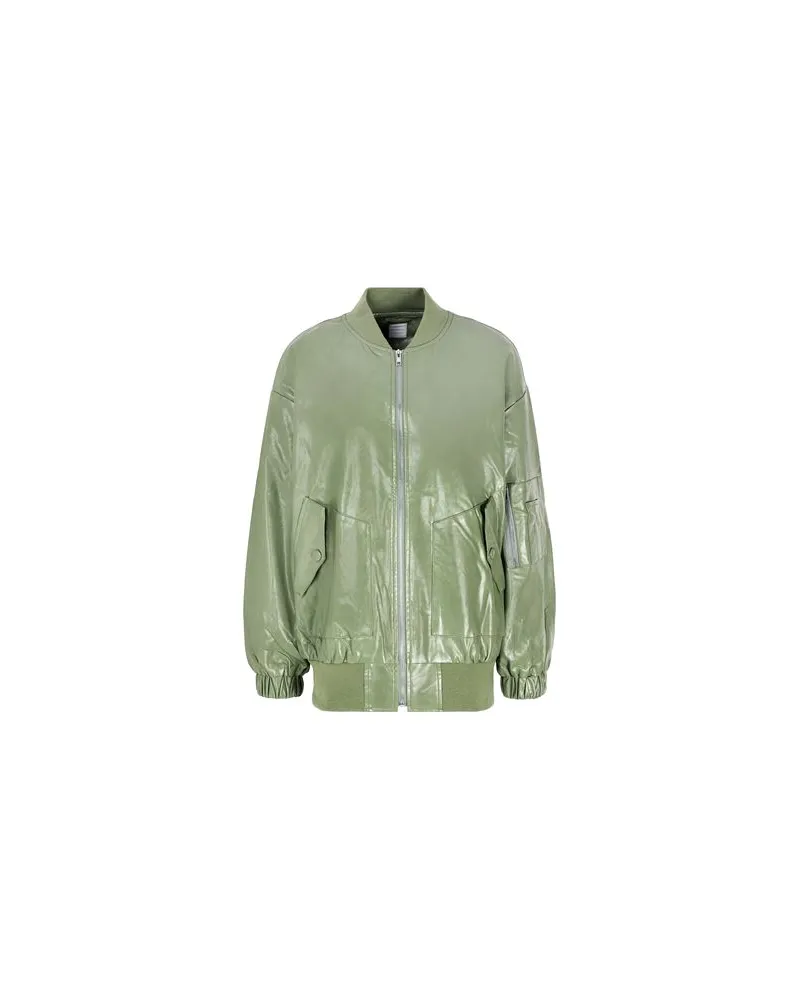 8 by Yoox OVERSIZE BOMBER  - JACKEN & MÄNTEL - Jacken und Anoraksauf YOOX.COM Salbeigrün