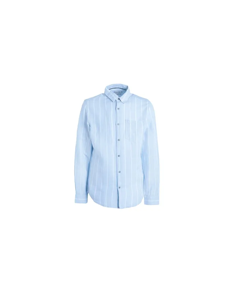 Calvin Klein TOPS - Hemdenauf YOOX.COM Himmelblau