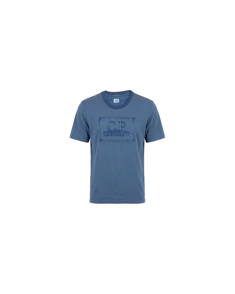 C.P. Company TOPS - T-shirtsauf YOOX.COM Taubenblau