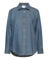 forte_forte Jeanshemd Blau