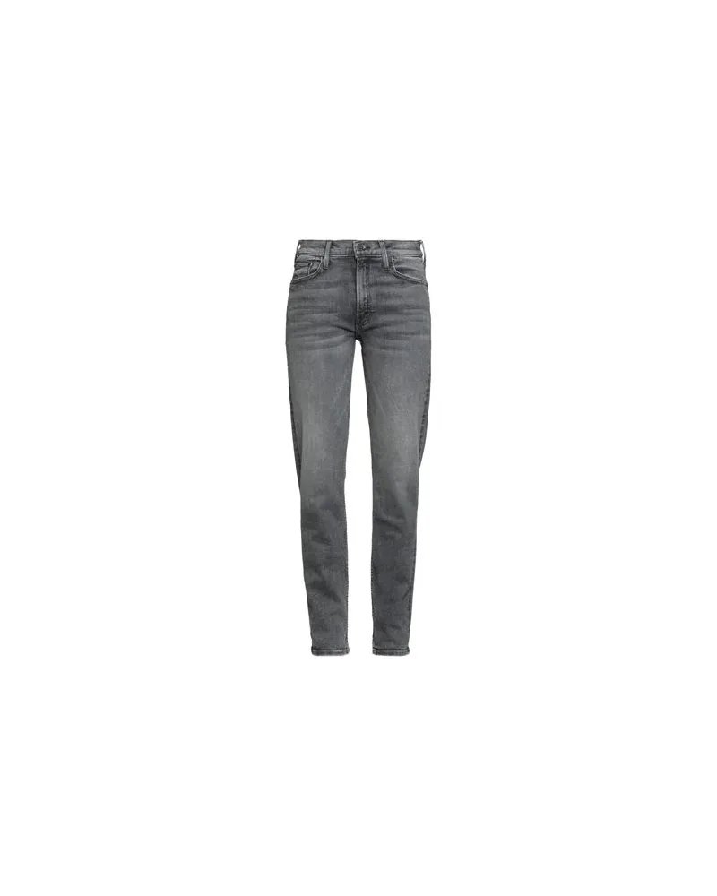 Mother HOSEN & RÖCKE - Jeanshosenauf YOOX.COM Schwarz
