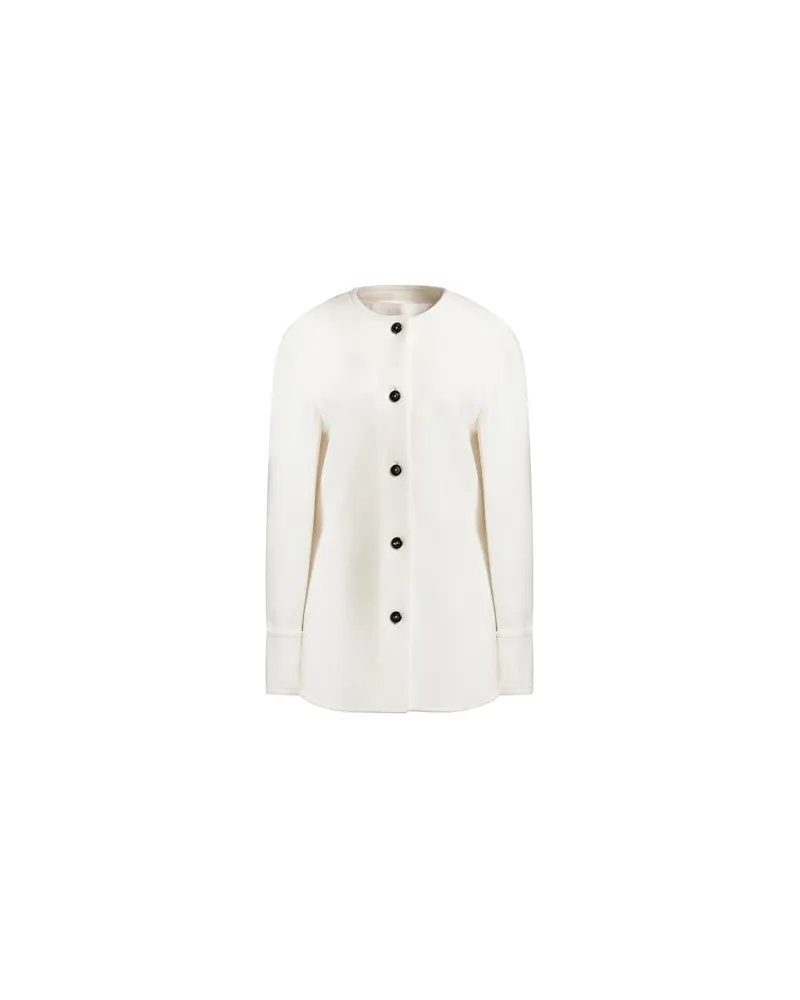 Jil Sander JACKEN & MÄNTEL - Mäntelauf YOOX.COM Cremeweiß