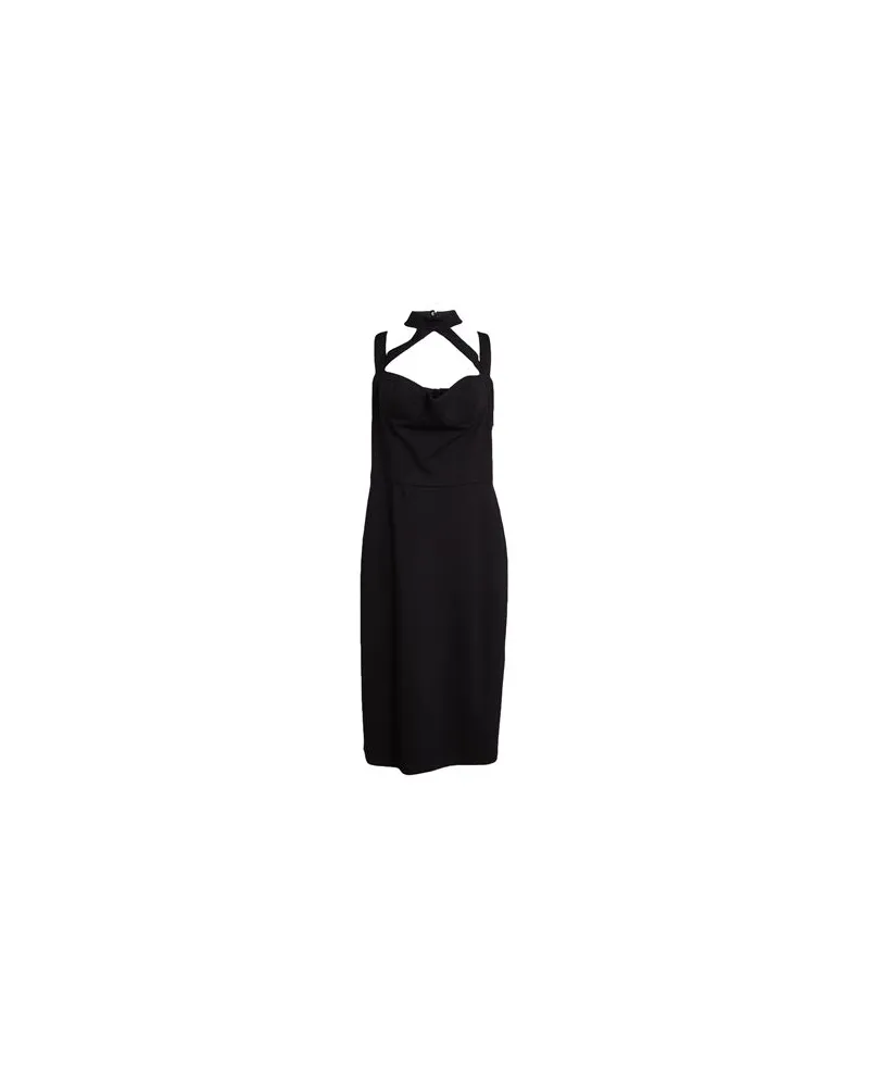 Gaëlle Bonheur KLEIDER - Midi-Kleiderauf YOOX.COM Schwarz
