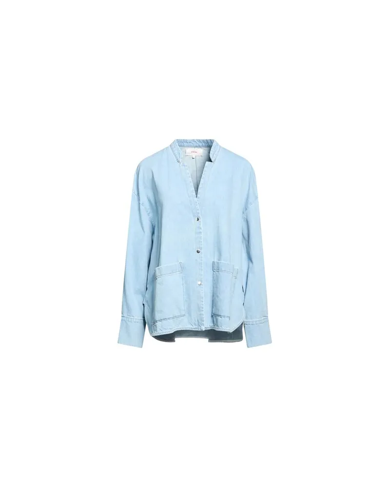 Xírena JACKEN & MÄNTEL - Jeansjacken/Mäntelauf YOOX.COM Blau