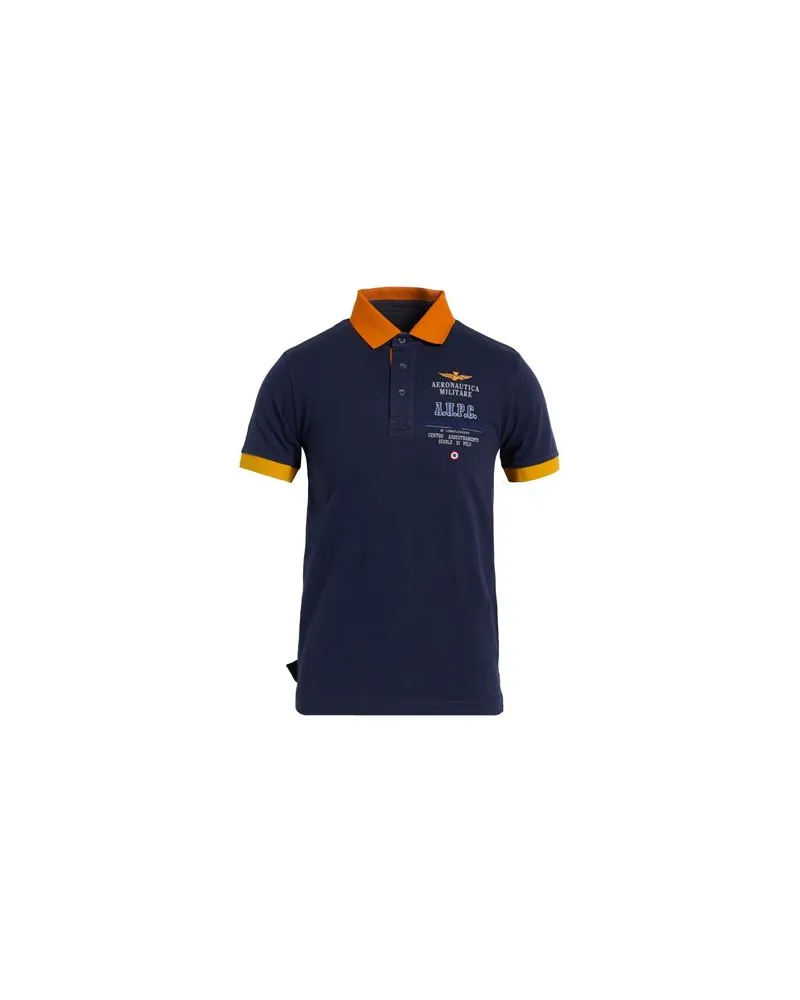 Aeronautica Militare TOPS - Poloshirtsauf YOOX.COM Nachtblau