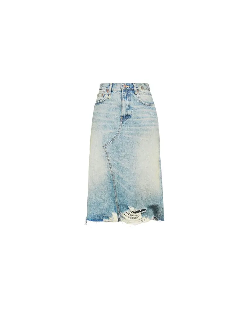 R13 HOSEN & RÖCKE - Jeansröckeauf YOOX.COM Blau
