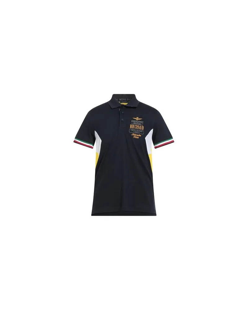 Aeronautica Militare TOPS - Poloshirtsauf YOOX.COM Marineblau