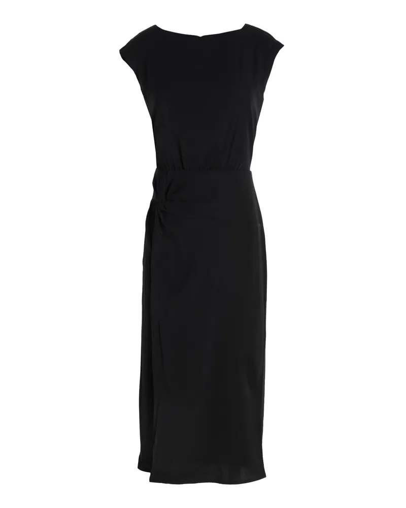 DKNY Midi-Kleid Schwarz