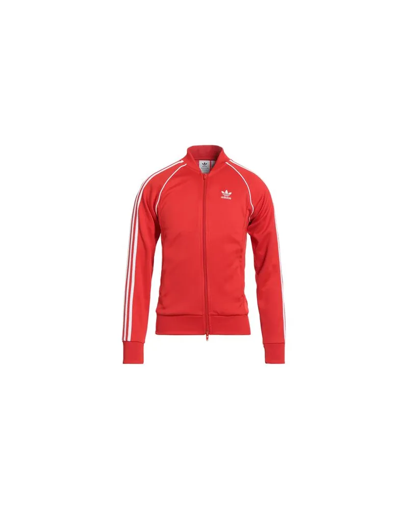 adidas TOPS - Sweatshirtsauf YOOX.COM Rot