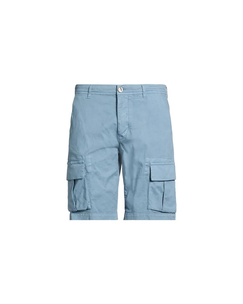 BARBA HOSEN & RÖCKE - Shorts & Bermudashortsauf YOOX.COM Taubenblau