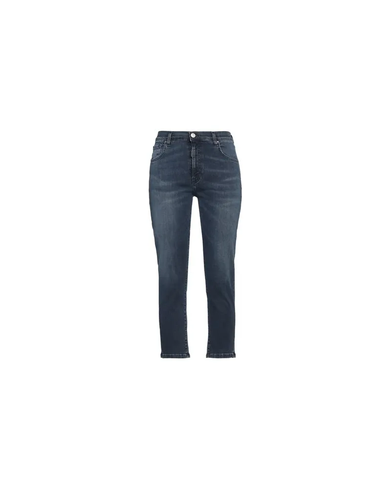 Re-HasH HOSEN & RÖCKE - Jeanshosenauf YOOX.COM Blau