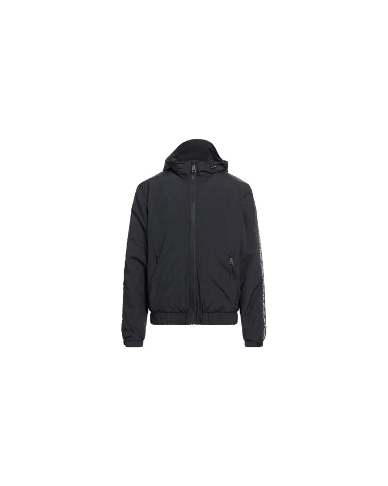 Versace Jeans JACKEN & MÄNTEL - Jacken und Anoraksauf YOOX.COM Schwarz