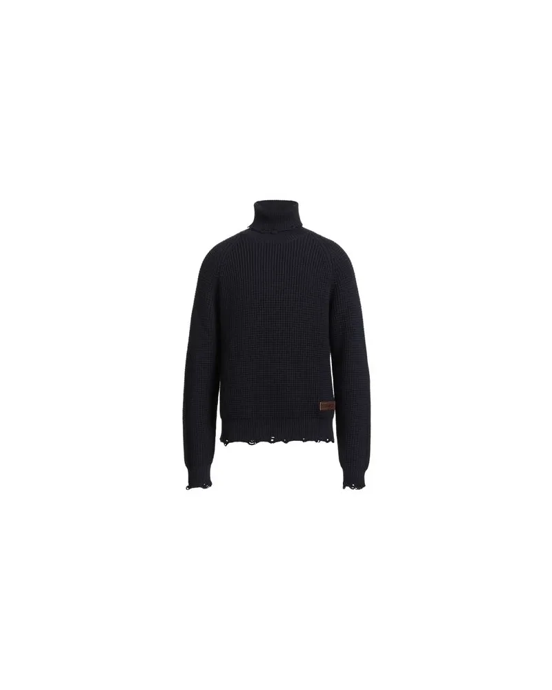 Dsquared2 STRICKWAREN - Rollkragenpulloverauf YOOX.COM Marineblau