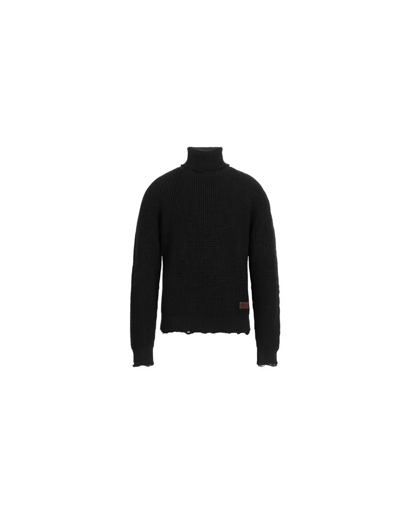 Dsquared2 STRICKWAREN - Rollkragenpulloverauf YOOX.COM Schwarz