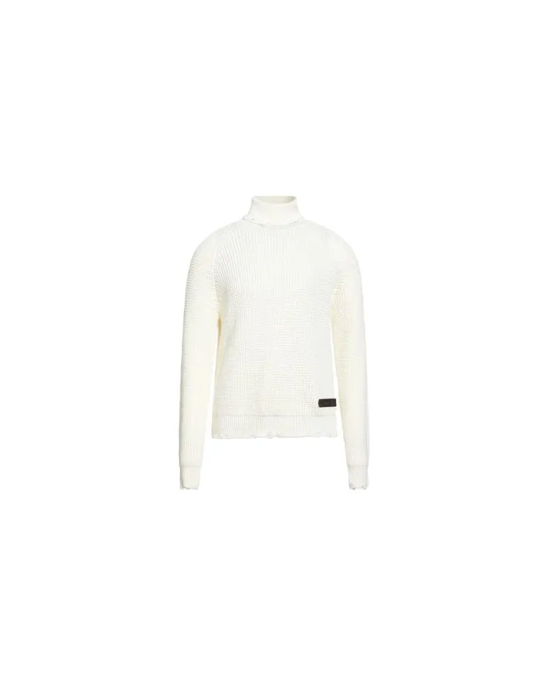 Dsquared2 STRICKWAREN - Rollkragenpulloverauf YOOX.COM Elfenbein