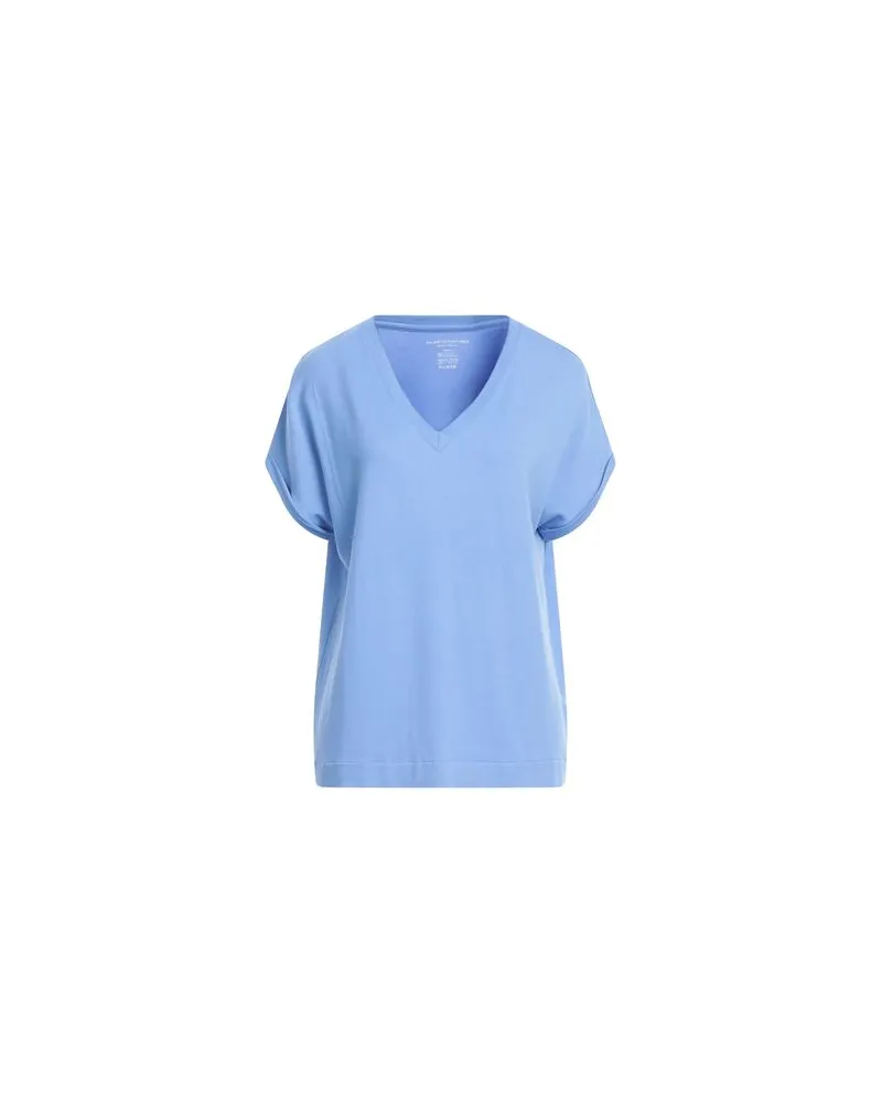 Majestic TOPS - T-shirtsauf YOOX.COM Hellblau