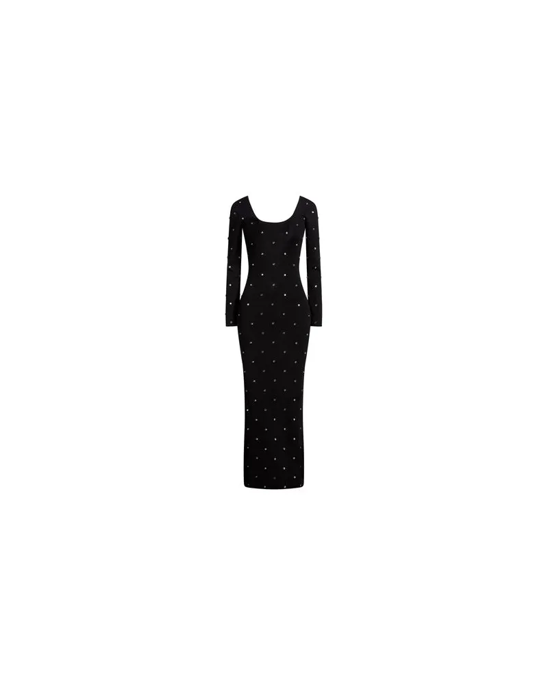 Versace KLEIDER - Maxi-Kleiderauf YOOX.COM Schwarz