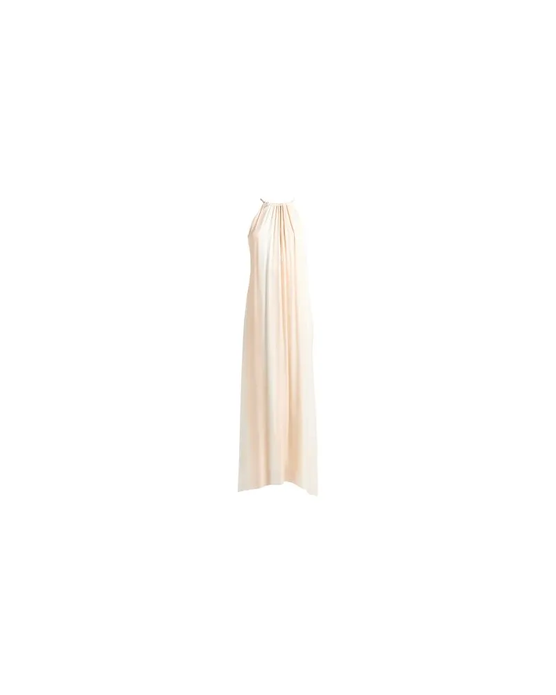 Peserico KLEIDER - Maxi-Kleiderauf YOOX.COM Cremeweiß