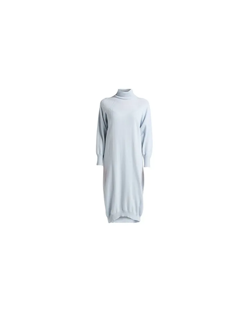 Fedeli KLEIDER - Midi-Kleiderauf YOOX.COM Himmelblau