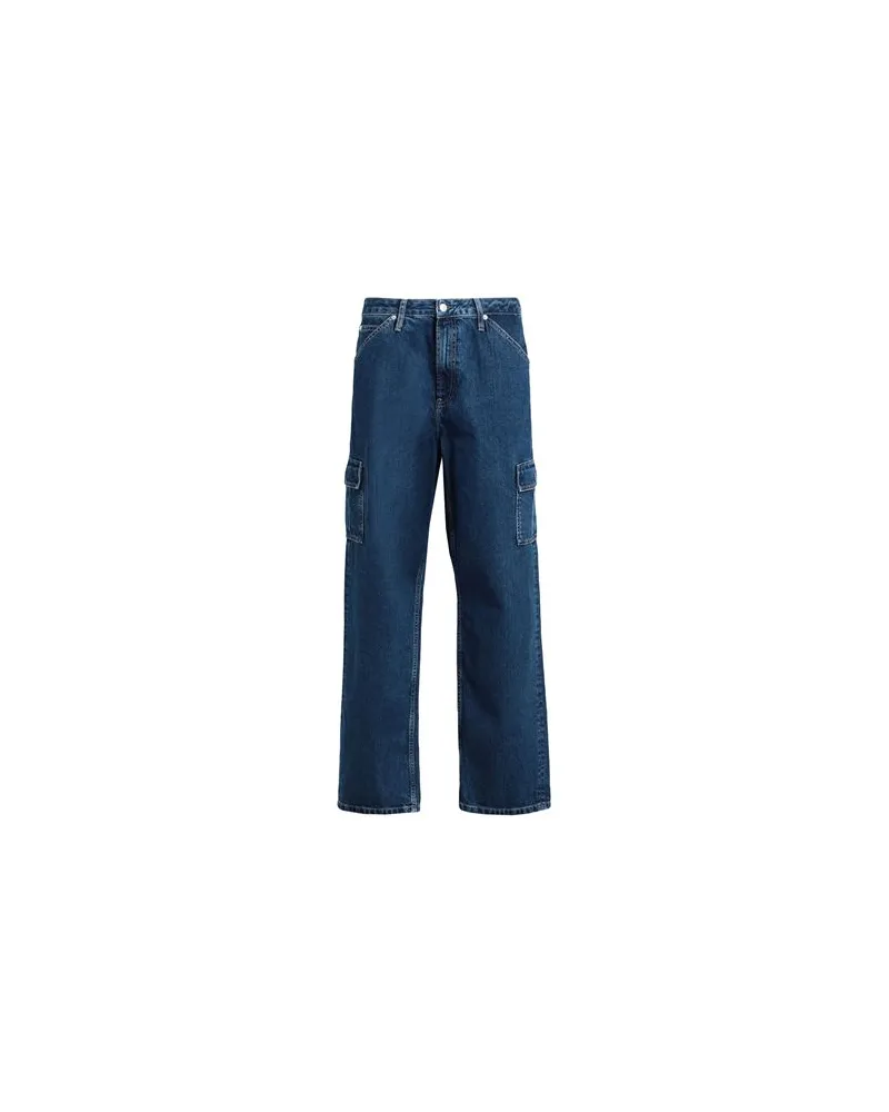 Calvin Klein HOSEN & RÖCKE - Jeanshosenauf YOOX.COM Blau