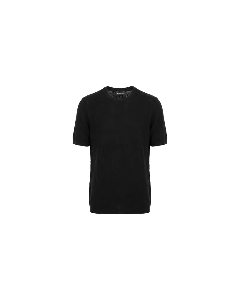 Emporio Armani STRICKWAREN - Pulloverauf YOOX.COM Schwarz
