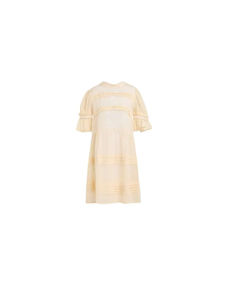 Alessia Santi KLEIDER - Mini-Kleiderauf YOOX.COM Cremeweiß