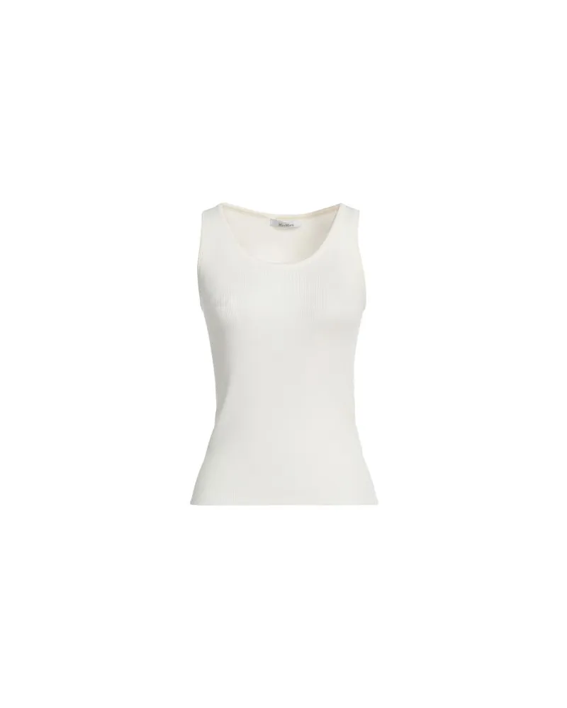Max Mara TOPS - Topsauf YOOX.COM Cremeweiß