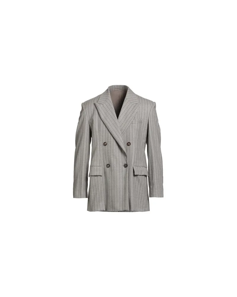 Brunello Cucinelli ANZÜGE und CO-ORDS - Blazersauf YOOX.COM Grau