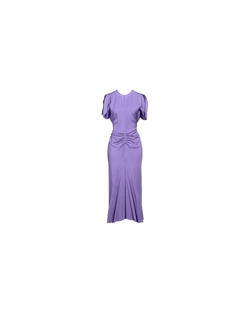 Victoria Beckham KLEIDER - Maxi-Kleiderauf YOOX.COM Violett