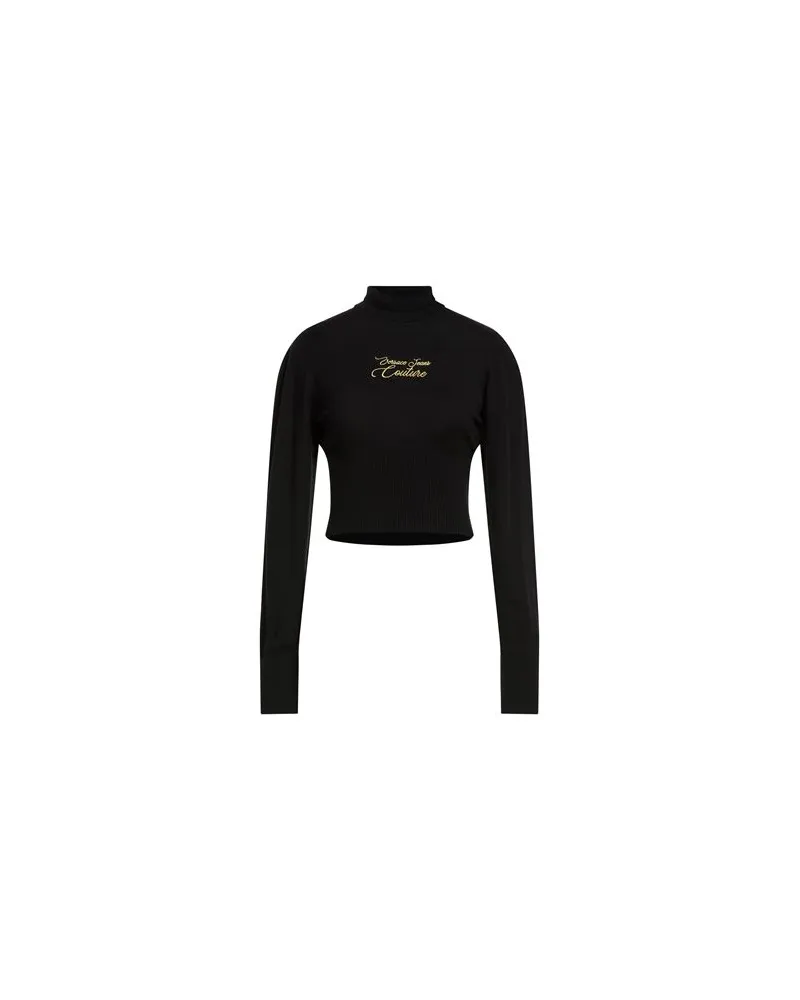 Versace Jeans STRICKWAREN - Rollkragenpulloverauf YOOX.COM Schwarz
